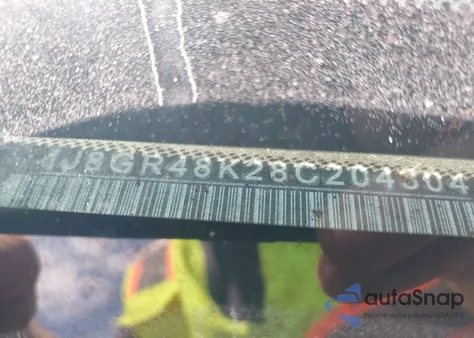 2008 Jeep Grand Cherokee Laredo z USA, uszkodzony, nr VIN 1J8GR48K28C204304